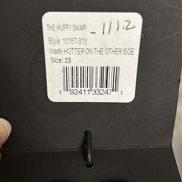 Mother The Huffy Skimp Ripped High Waist Straight Leg Jeans - Picture 9 of 11